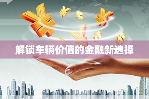 龙亭解锁车辆价值的金融新选择
