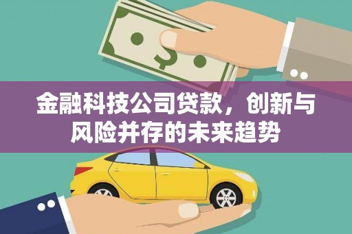 龙亭金融科技公司贷款，创新与风险并存的未来趋势