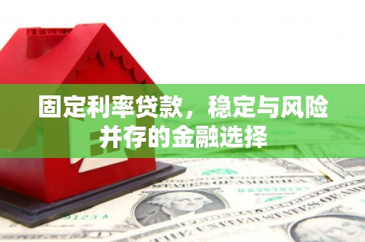 龙亭固定利率贷款，稳定与风险并存的金融选择