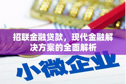 龙亭招联金融贷款，现代金融解决方案的全面解析