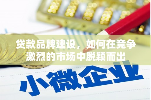 龙亭贷款品牌建设，如何在竞争激烈的市场中脱颖而出