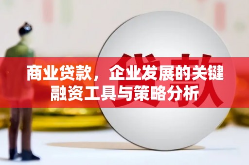 龙亭商业贷款，企业发展的关键融资工具与策略分析