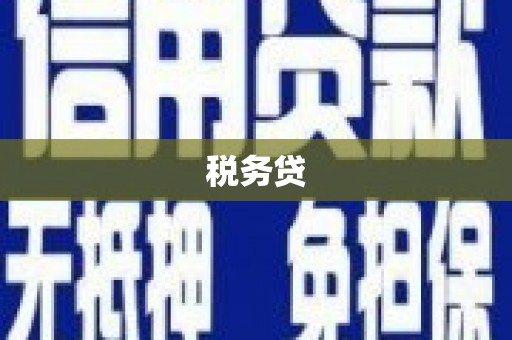 龙亭税务贷