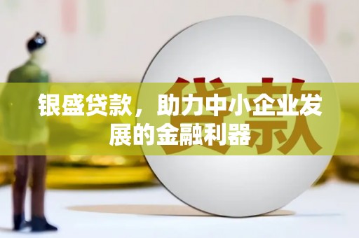 龙亭银盛贷款，助力中小企业发展的金融利器