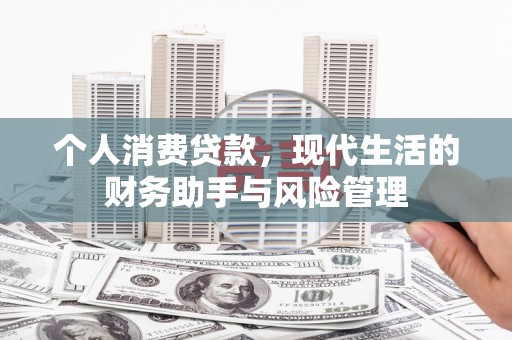 龙亭个人消费贷款，现代生活的财务助手与风险管理
