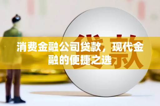 龙亭消费金融公司贷款，现代金融的便捷之选